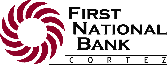 First National Bank, Cortez Logo