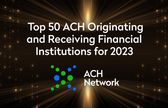 The top 50 originating and receiving financial institutions of 2023